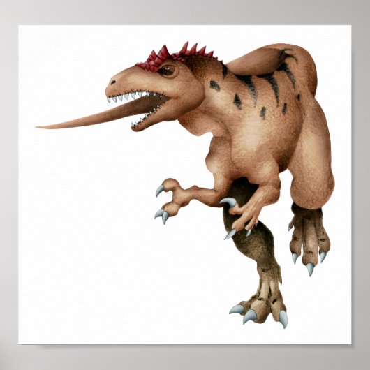 アロサウルス ポスター (正面)