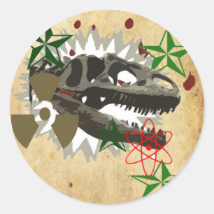 アロサウルス ラウンドシール