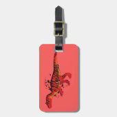 アロサウルス ラゲッジタグ (正面縦)