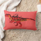 アロサウルス ランバークッション (ブランケット)