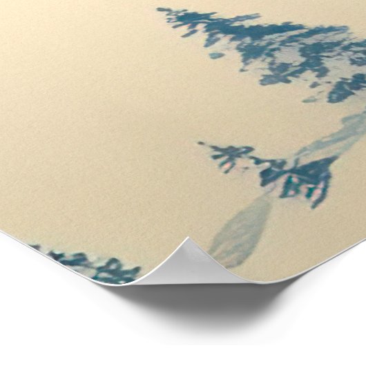 アロサ、スイス、スキー ポスター (角)