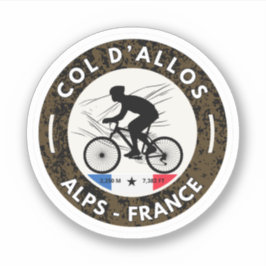 アロスコロ フランス アルプス 自転車 ツアー シール