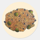 アロズコンガンジュールプエルトリカフードライスピーズ ラウンドシール (正面)