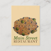 アロズコンガンジュールプエルトリカフードライスピーズ 名刺 (正面)