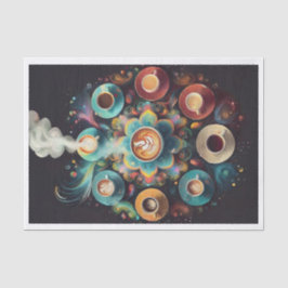 アロッタラテカラフルコーヒーマンダラ 薄葉紙