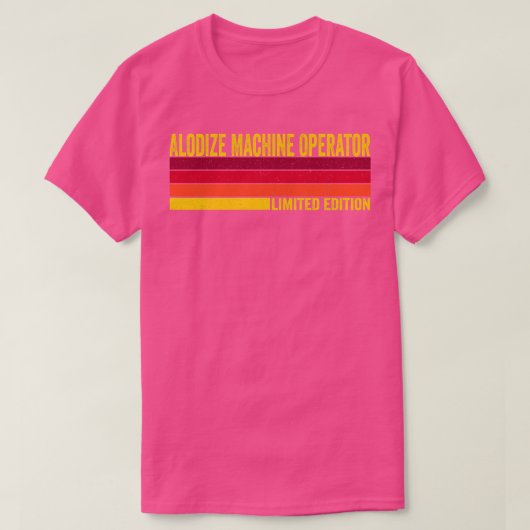 アロディーズ機械操作者 Tシャツ (デザイン正面)