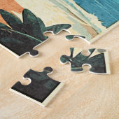 アロハからハワイヴィンテージトラベル ジグソーパズル (側面)