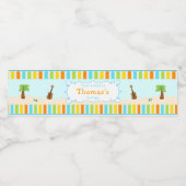 アロハかわいい男の子 ペットボトルラベル (シングルラベル)