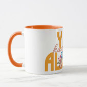 アロハで私を捕まえてた！カスタムマグ マグカップ (左)