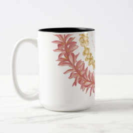 アロハと歩き回る雷日 ツートーンマグカップ