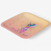 アロハのはね ペーパープレート (傾斜あり)