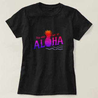 アロハのTシャツを見て Tシャツ