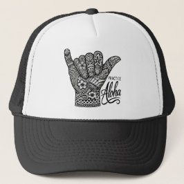 アロハを実践しよう キャップ