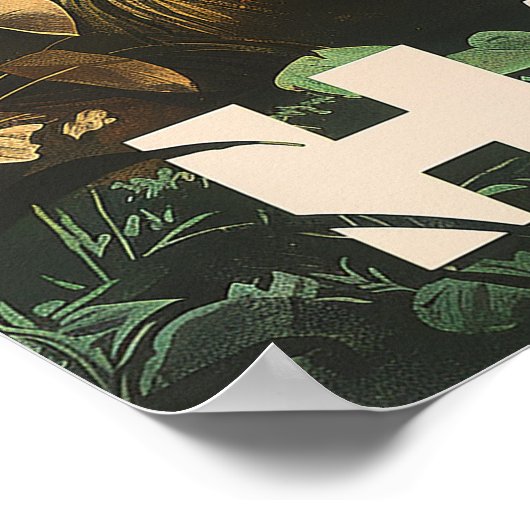 アロハアワイツ:ハワイのヴィンテージ ポスター (角)