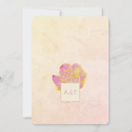 アロハウォータカラーフローラ 招待状