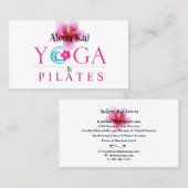 アロハカイヨガ 名刺 (正面/裏面)