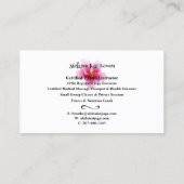 アロハカイヨガ 名刺 (裏面)