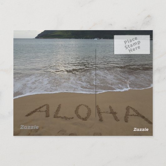 アロハカウアイビーチインリフエ ポストカード (裏面)