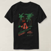 アロハカフェ Tシャツ (デザイン正面)