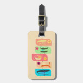 アロハカラフルタイル挨拶 ラゲッジタグ (正面縦)