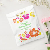 アロハカワイイハワイアンキッズバースデーパーティー フェイバーバッグ (封をした状態)