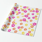 アロハカワイイハワイアンキッズバースデーパーティー ラッピングペーパー (アンロールド)