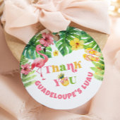 アロハガールサマートロピカルルアウ(ハワイ式宴会)誕生日パーティー フェイバータグ