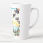 アロハガール カフェラテマグ (右)