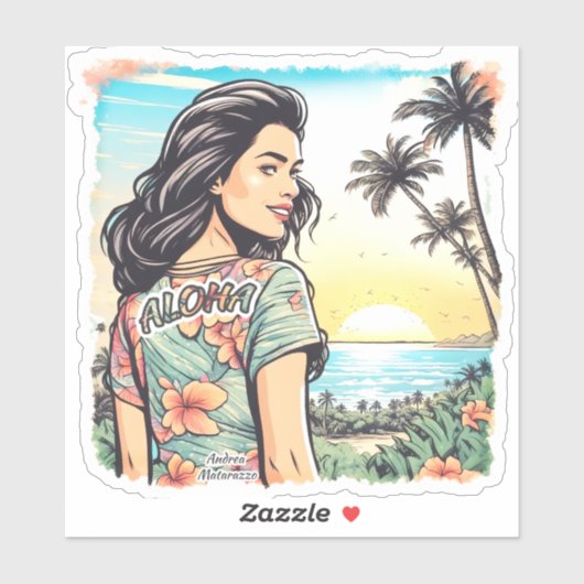 アロハガール シール (シート)