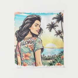 アロハガール タペストリー