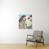 アロハガール タペストリー (インサイチュ)