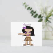 アロハガール ポストカード (スタンド正面)