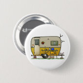 アロハキャンピングカートレーラー 缶バッジ (正面&裏面)