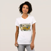アロハキャンピングカートレーラー Tシャツ (正面フル)