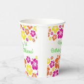 アロハキュートハワイアンキッズ1st誕生日パーティー 紙コップ (右)