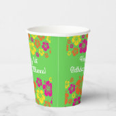 アロハキュートハワイアンキッズ1st誕生日パーティー 紙コップ (右)