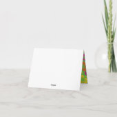 アロハキュートハワイアン1st誕生日パーティーテーマ カード (裏面)