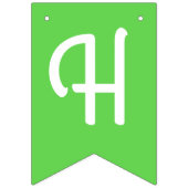 アロハキュートハワイアン1st誕生日パーティーテーマ バンティングフラッグ (第2の旗)