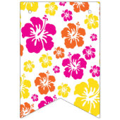 アロハキュートハワイアン1st誕生日パーティーテーマ バンティングフラッグ (第1の旗)