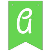 アロハキュートハワイアン1st誕生日パーティーテーマ バンティングフラッグ (第3の旗)