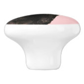 アロハコウ、レイ、ピンクおもしろい夏期 セラミックノブ (側面)