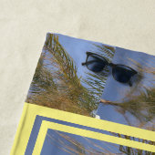 アロハサマーパームツリーズビーチタオル ビーチタオル (インサイチュ)