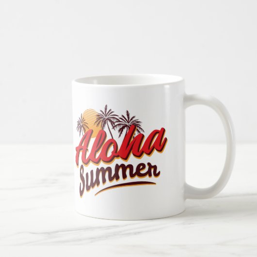 アロハサマー コーヒーマグカップ (右)