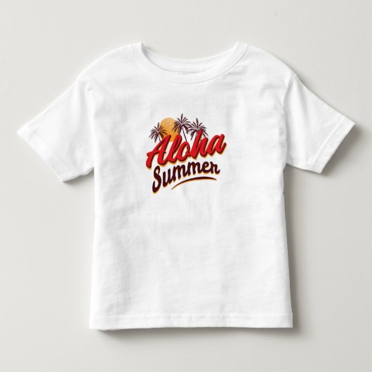 アロハサマー トドラーTシャツ (正面)
