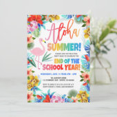 アロハサマー プールパーティー招待状 招待状 (スタンド正面)