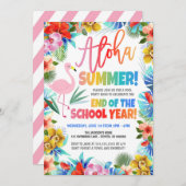 アロハサマー プールパーティー招待状 招待状 (正面/裏面)