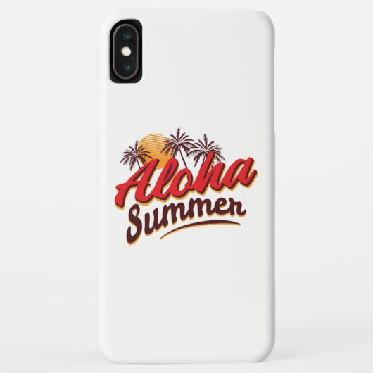 アロハサマー Case-Mate iPhoneケース (裏面)