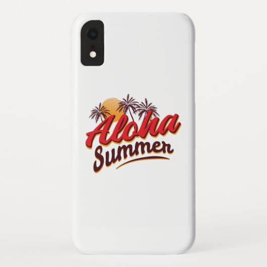 アロハサマー Case-Mate iPhoneケース (裏面)