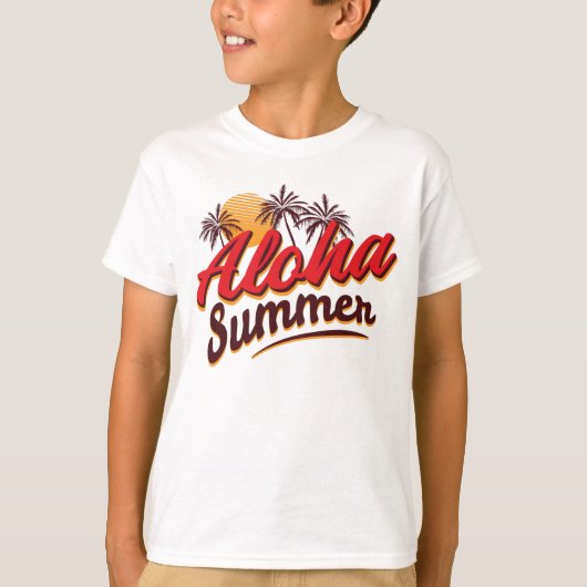 アロハサマー Tシャツ (正面)