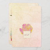 アロハサンライズアーチウォーターカラー招待状 招待状 (正面/裏面)